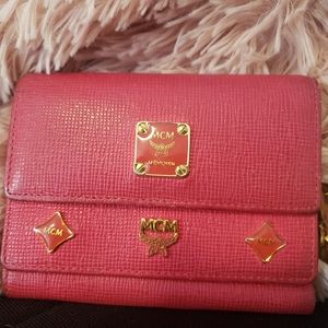 Authentic MCM Cherry Wallet